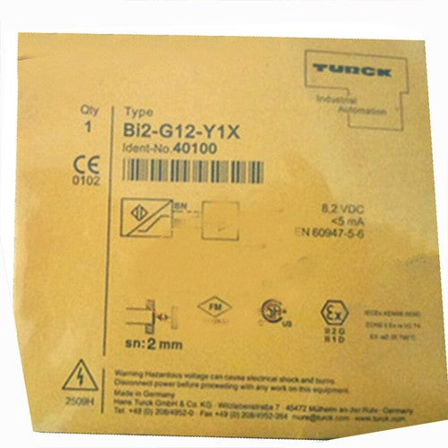 TURCK Bi2-G12-Y1 40100 Inductive sensor