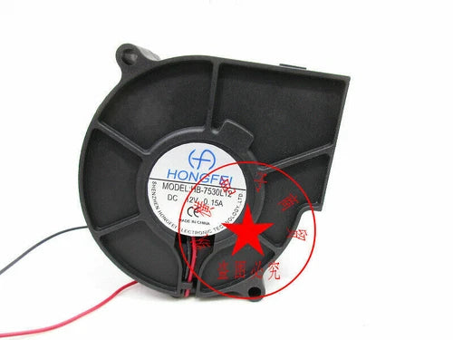 1PC     two-line blower cooling fan HB-7530L12 12V 0.15A