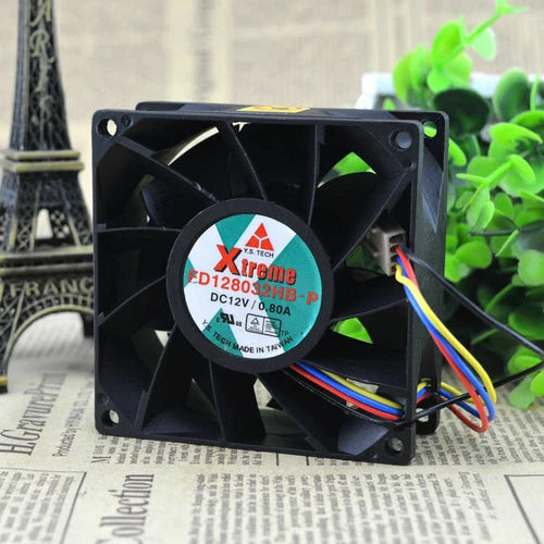 1PC  8CM cooling fan FD128032HB-P 12V 0.80A 8032
