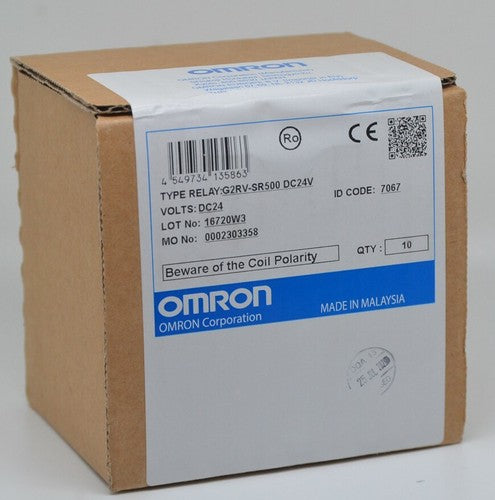 10pcs OMRON G2RV-SR500 DC24V Lightweight I/O Relay