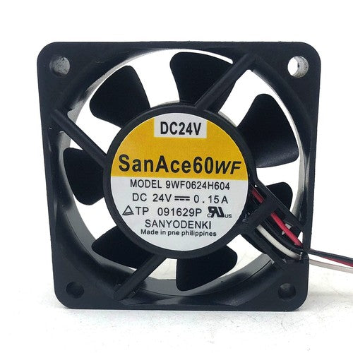One For SANYO  9WF0624H604 24V 0.15A 6020 Axial Fan Free Shipping