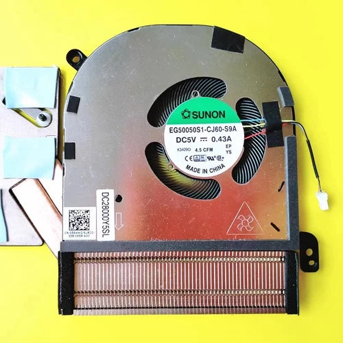 1x  for   Cooler CPU GPU Fan Heatsink 0V9PVY V9PVY XPS 15 9520 Precision 5570