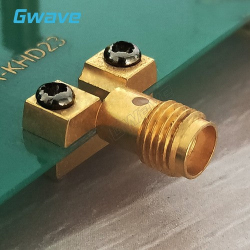 1PC SMA-KHD23 RF DC-18GHz VSWR 1.25 PCB Board SMA Female End Launch Connector