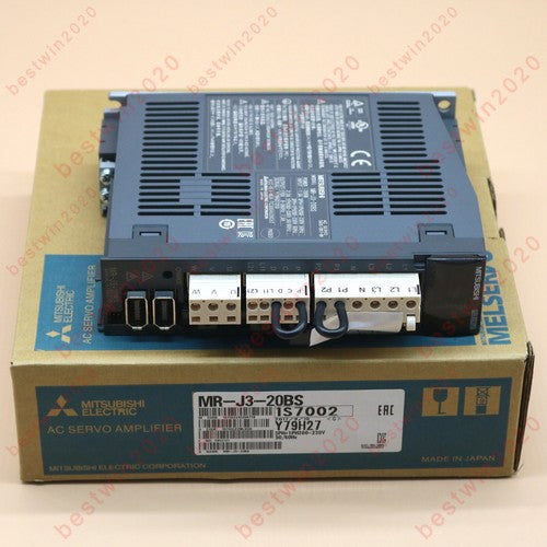 One  MITSUBISHI MR-J3-20BS Servo Drive 1 Year Warranty