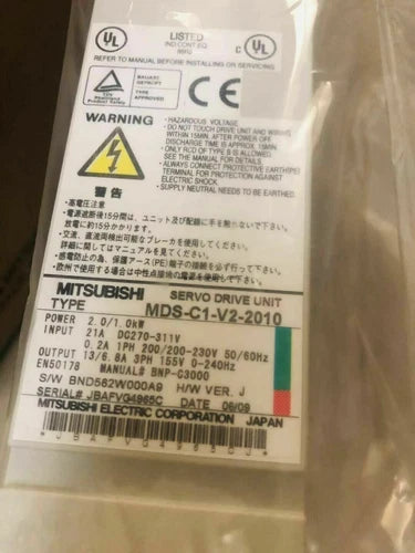 1PC  Mitsubishi MDS-C1-V2-2010 Serve Drive In Box Sealed
