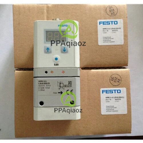 1PC  FESTO VPPE-3-1-1/8-6-010-E1 557772 Proportional Valve ping