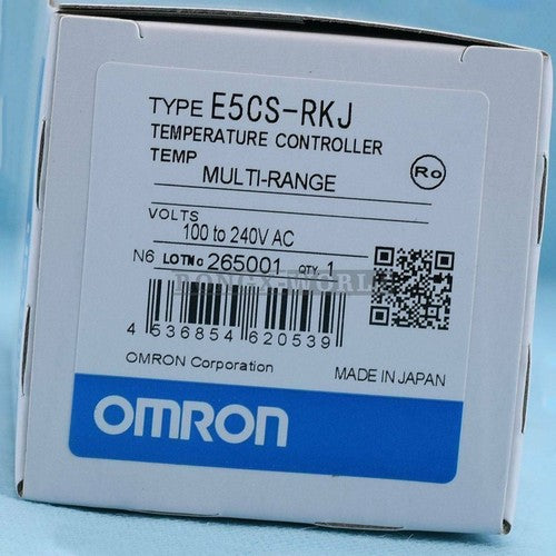 ONE Omron Temperature Controller E5CSRKJ E5CS-RKJ 100-240VAC