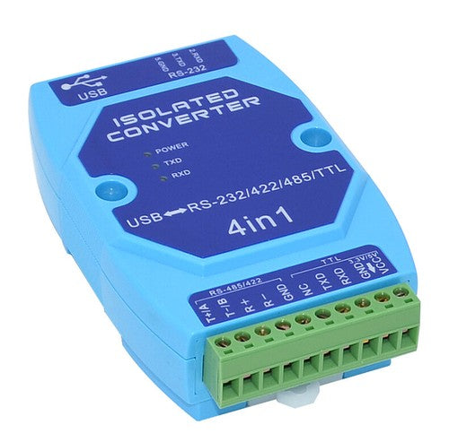 Optically isolated USB to RS485/422/232/TTL industrial lightningprotection