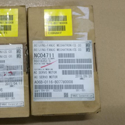 For Fanuc A06B-0116-B077#0008  Servo Motor Free Shipping