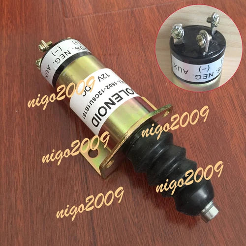 1PC Fit for   4.165 T6.3544 Series Engines 12V 12V 3-terminals Solenoid Valve