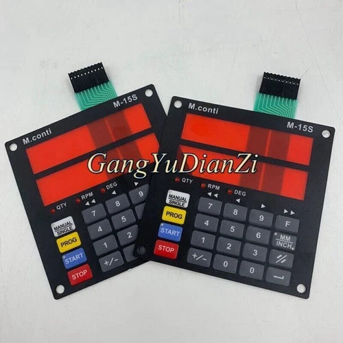 QTY:1 FOR  M15S Controller M.cont Protective Film Membrane Keypad