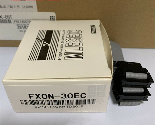 Mitsubishi PLC Module Extension Cable FX0N-30EC 0.30M with Adapter FX2N-CNV-BC