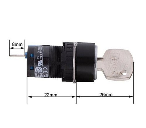 Yaskawa robot key switch DX100 JZRCR-YPP01-1 teach pendant selector switch