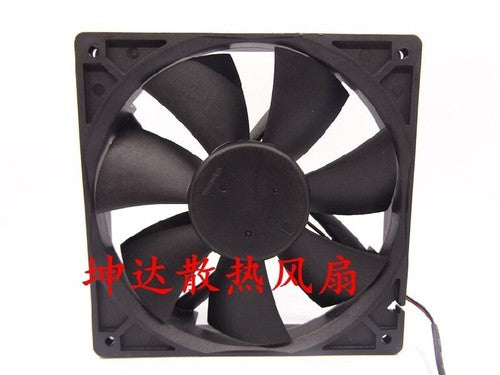 1 PCS Delta Fan AFB1312M DC12V 0.38A 135*135*25mm 2 Wire Dual ball chassis fan