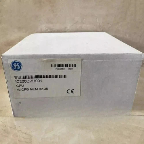 IC200CPU001  Sealed GE Fanuc CPU Module IC200CPU001