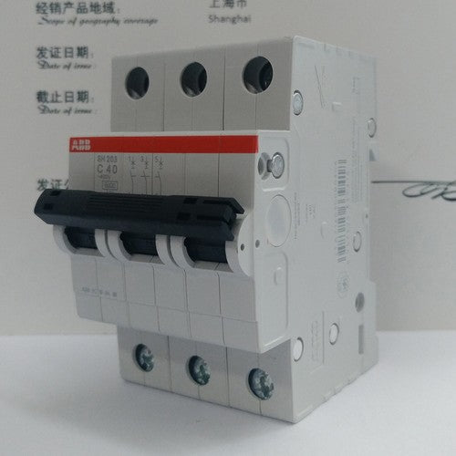 one  ABB Miniature Circuit Breaker Air Switch SH203-C40 3P40A Free shipping