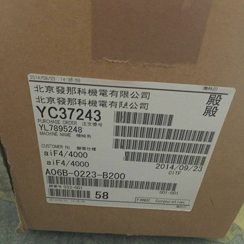 For Fanuc A06B-0223-B200  AC Servo Motor Free Shipping