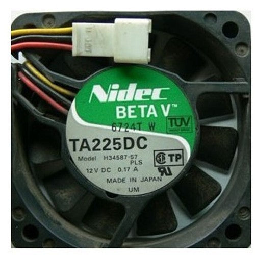 1pc Nidec TA225DC A34587-57 12V 0.17A 60*60*15 freeship fan