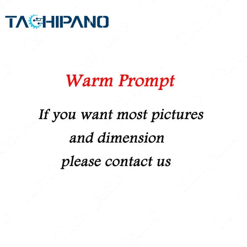 Touch Panel for 6AV2124-0MC01-0AX0 TP1200 + Front Overlay 6AV2 124-0MC01-0AX0