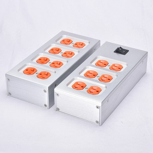 HiFi US Standard Power Strip Auido Socket 8 Outlet / 6 Outlet Home AC Adapter
