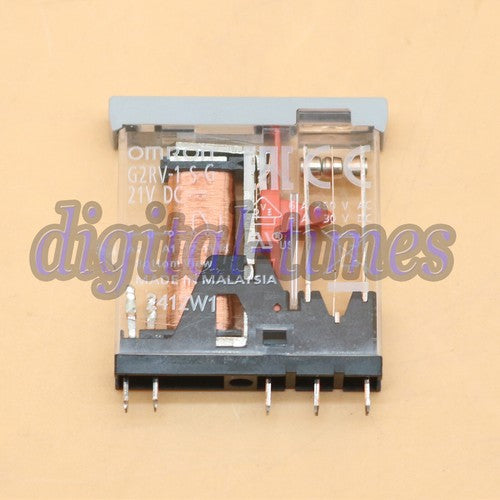 5PC   Omron G2RV-1-S-G 21VDC Power Relay 5Pin 6A 250VAC Free Shipping#JL