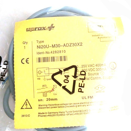 TURCK NI20-M30-ADZ30X2 4282810 Inductive sensor