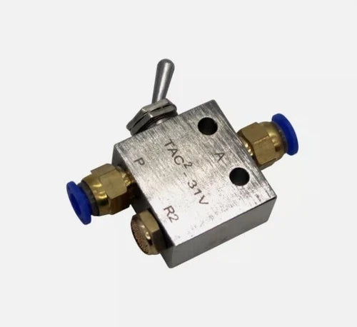 Toggles Mechanical Valve With Fitting Pneumatic Valve TAC2-31V 2 Position 3 Way