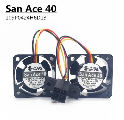 1PC 109P0424H6D13 24V 0.07A 4020  Equipment Dedicated Typewriter Dual Fan