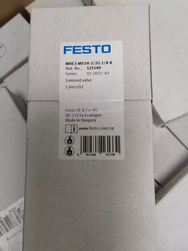 1PC  Solenoid Valve   MHE3MS1H3/2G1/8K   MHE3-MS1H-3/2G-1/8-K 525149