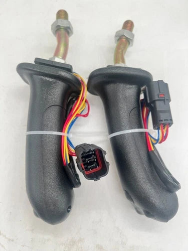 1 Pair  For   DX150 215 225 300 370-9C 3Button Excavator Joystick Handle