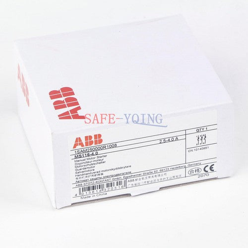 1PC ABB MS116-4.0 motor protection 2.5-4.0 A