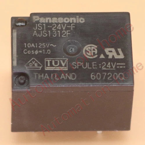 10PCS Relay 24V 10A 5Pins JS1-24V-F AJS1312F