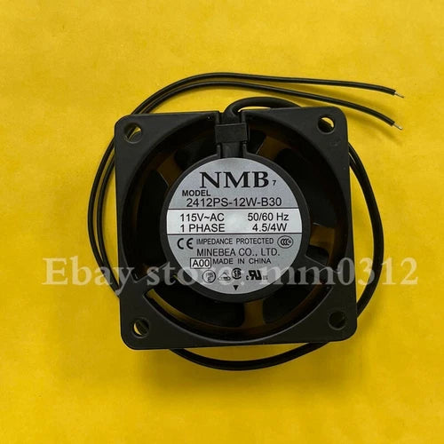 1pcs    silent cooling fan 2412PS-12W-B30 115V 6028 6CM