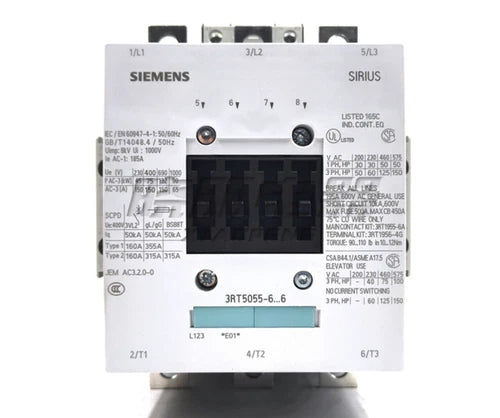 1PC  3RT5055-6AF36 3RT5055-6..6 110V 150A  Contactor