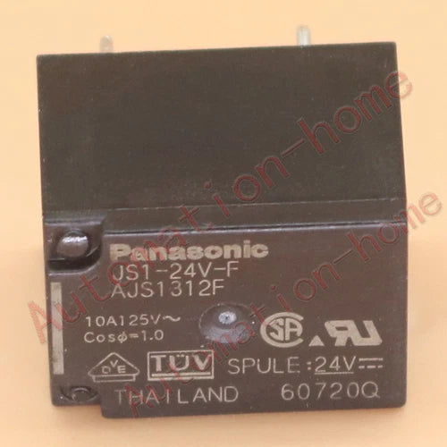10PCS Relay 24V 10A 5Pins JS1-24V-F AJS1312F
