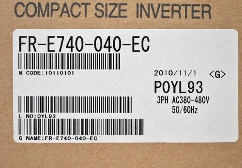 FR-E740-040-EC  MITSUBISHI FRE740040EC Inverter