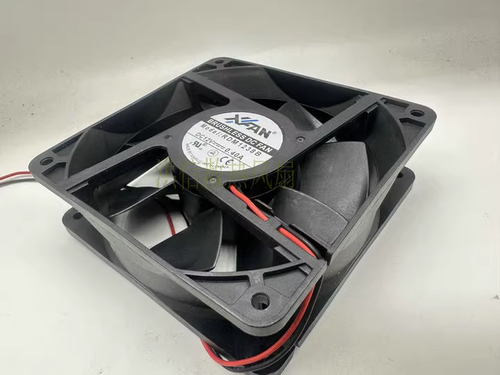 1 PCS XINRUILIAN Fan RDM1238B DC 12V 0.40A 12038 12CM 2 wire dual ball fan