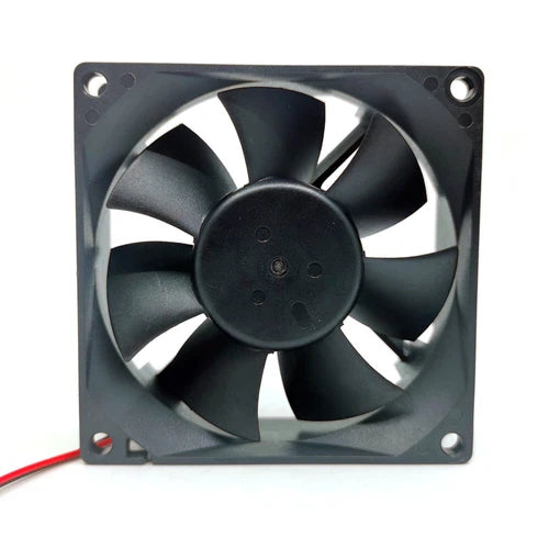 1X For YTD158025S DC15V 0.35A 2-wire 80x80x25mm Cooling Fan 80mm 15V Fan 8cm