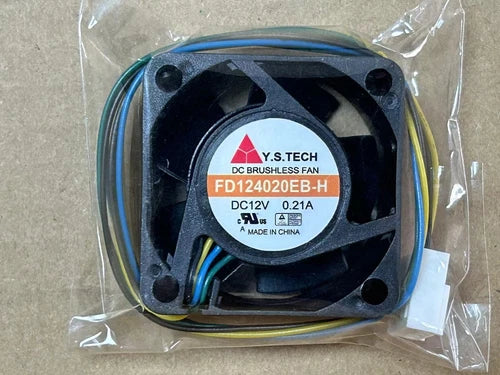 Y.S.TECH FD124020EB-H fan 12V 0.21A 4pin 40*40*20mm