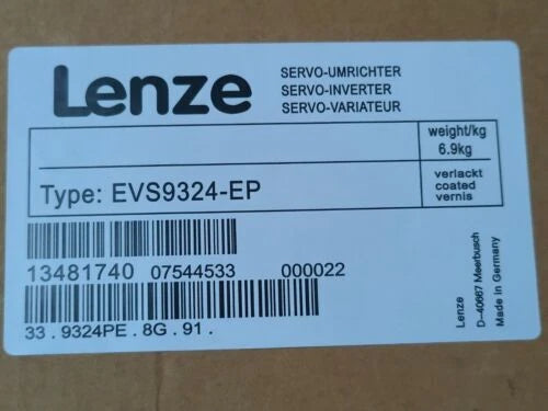 1 PC EVS9324-EP  LENZE EVS9324EP SEERVO DRIVE