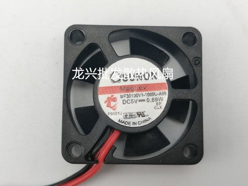 1 PCS SUNON Fan MF30100V1-1000U-A99 DC5V 3010 3CM 2 wire mini cooling fan