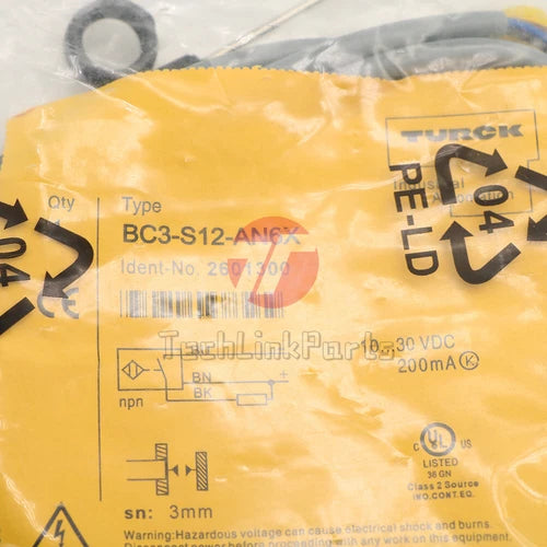 TURCK BC3-S12-AN6X PROXIMITY SWITCH #DW #P