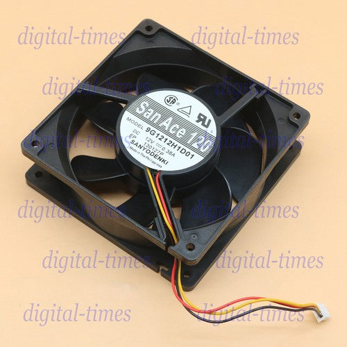 One For SANYO  9G1212H1D01 San Ace120 12V 0.38A cooling fan Free Shipping