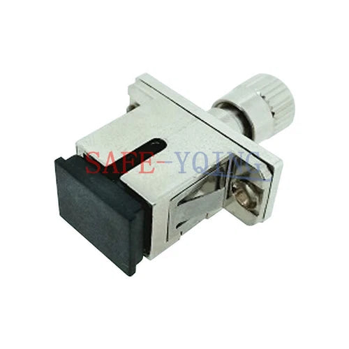 1X SMA Female-SC Female Hybrid Adapter Flange Coupling Optical Fiber Connector