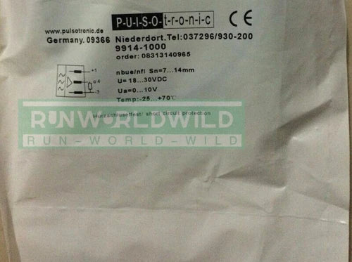 1PC Proximity Switch 18-30VDC 0-10V -25...+70℃  9914-1000
