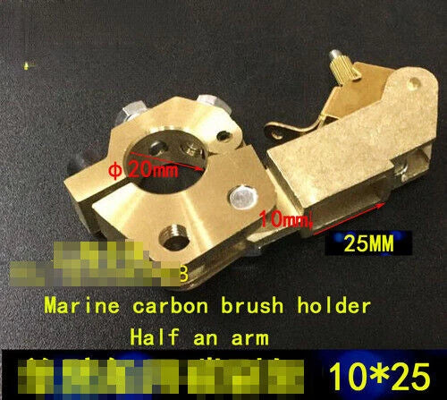 marine tail shaft grounding silver carbon brush holder J390-1 10X20/25/16X32MM