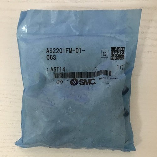 1Bag/10PC  SMC AS2201FM-01-06S control valve Free shipping