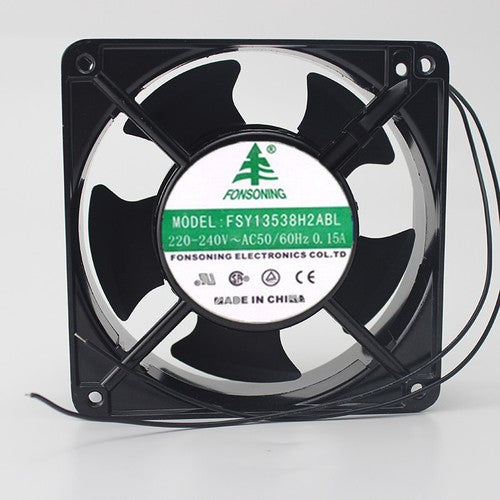 1 PCS FONSONING FAN FSY13538H2ABL AC 220~240v 0.15A 13.5CM 13538 2 WIRE