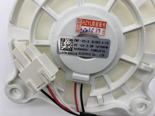 1PC FOR   ZWF-30-3 DC12V 2.5W  refrigerator fan motor