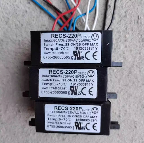1x  Suitable for 600-2000w motors RECS-220P 60A Electronic centrifugal switch